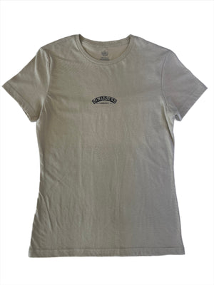 Limitless "Micro Jorge P" Womens T-shirt (Beige)